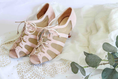 Hotte Kizomba dansschoenen Merlet Sya beige