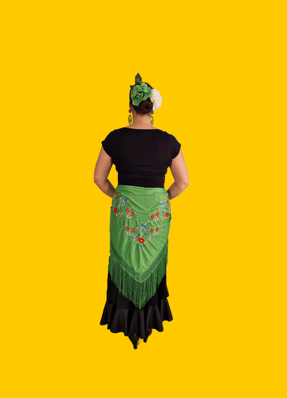 Flamenco Sjaal/ Manton "Los Locos" Meerdere kleuren
