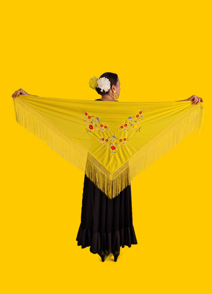 Flamenco Sjaal/ Manton "Los Locos" Meerdere kleuren