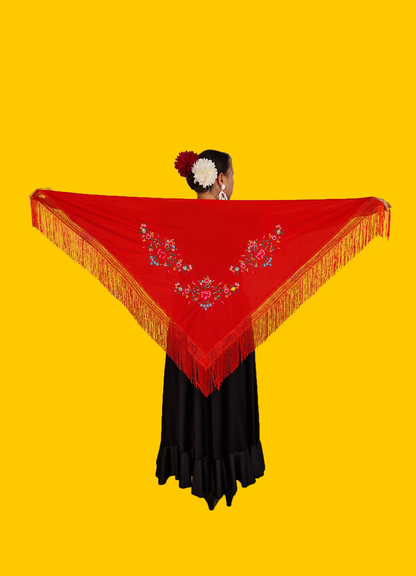 Flamenco Sjaal/ Manton "Elegante" Meerdere kleuren