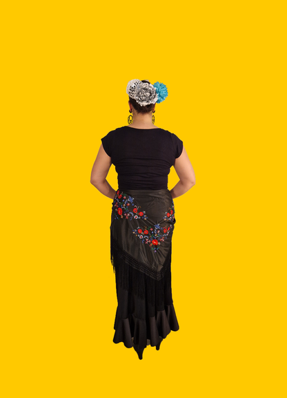 Flamenco Sjaal/ Manton "Los Locos" Meerdere kleuren