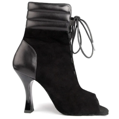 Portdance Tatiana Black Nubuck Leather