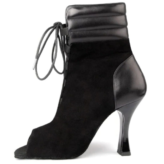Portdance Tatiana Black Nubuck Leather