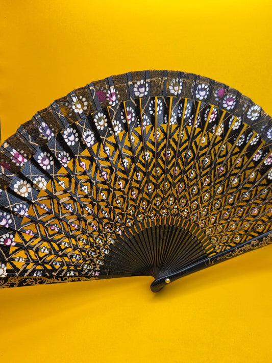 Spaanse Waaier Amaya (handgemaakt)