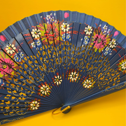 Flamenco Waaier Carmen (handgeschilderd)