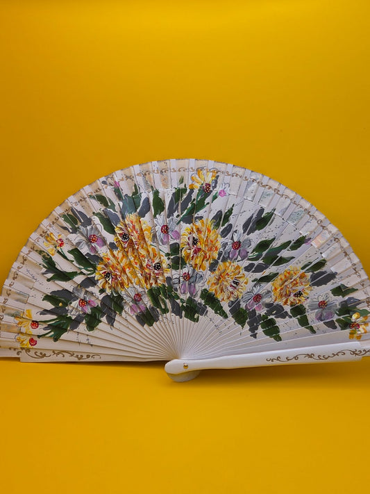 Spaanse Waaier Costa (handgeschilderd)