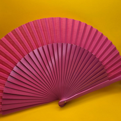 Flamenco Waaier Las Palmas | Babyblauw & Roze