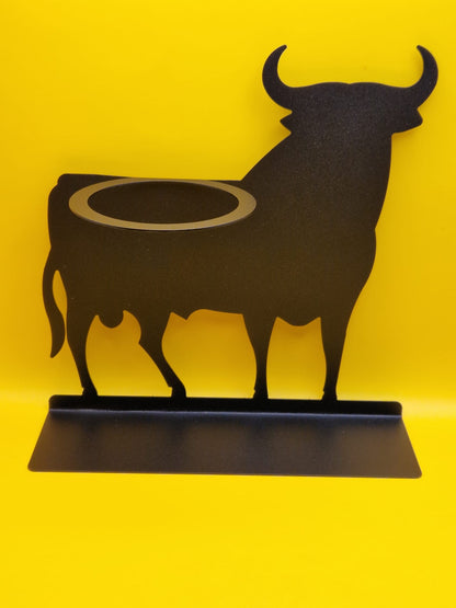 Spaanse wijnfles houder "El Toro"