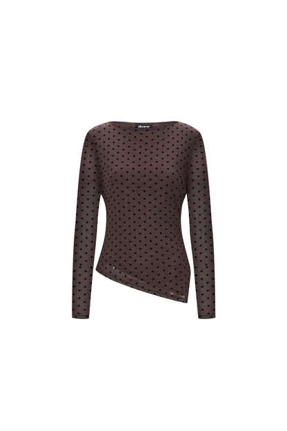 Flamenco Bloes Los Puntitos | Zwart & Bruin Polka Dots