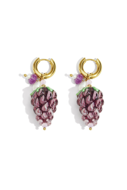 Oorbel Druif Las Uvas Grandes