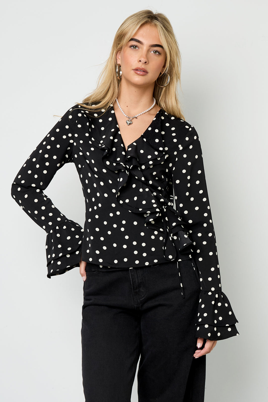 Flamenco Bloes Los Puntos | Zwart & Bordeaux