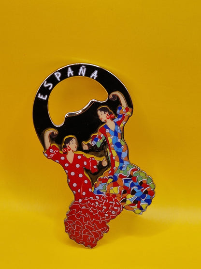 Authentieke Spaanse Flesopener - In Toro of Flamenco Danseres Stijl