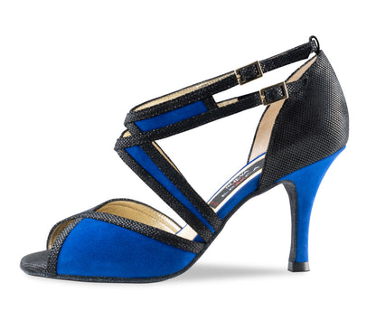 Dansschoenen Nueva Epoca Paola -  Zwart-Blauw
